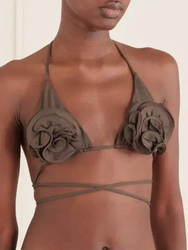 Magda Butrym Appliquéd Bikini Top | Thumbnail 4 Magda Butrym Appliquéd Bikini Top | Thumbnail 4