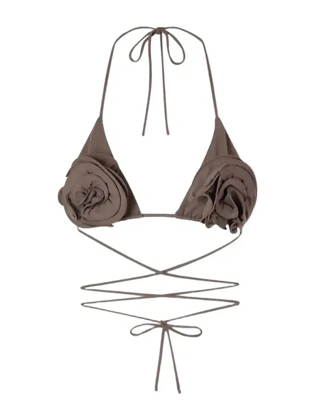 Magda Butrym Appliquéd Bikini Top