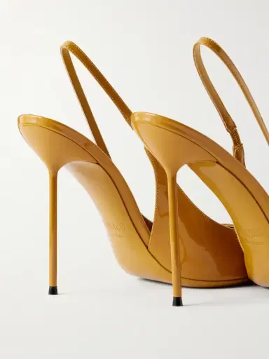 Paris Texas 105 Lidia Patent-leather Slingback Pumps | Thumbnail 5 Paris Texas 105 Lidia Patent-leather Slingback Pumps | Thumbnail 5