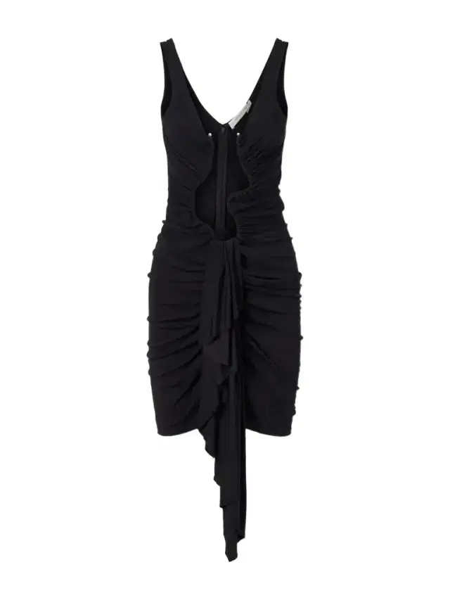 Christopher Esber Salacia Embellished Draped Jersey Mini Dress