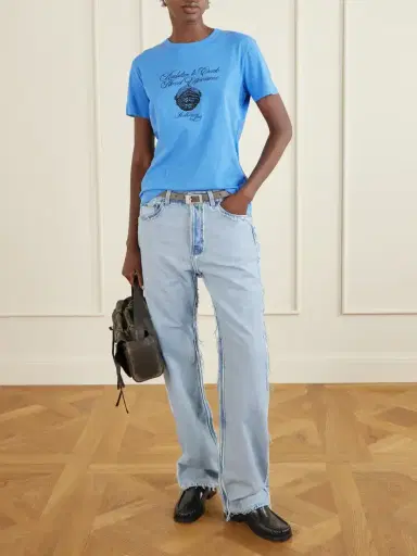 Acne Studios Boafer Debossed Leather Loafers | Thumbnail 4 Acne Studios Boafer Debossed Leather Loafers | Thumbnail 4