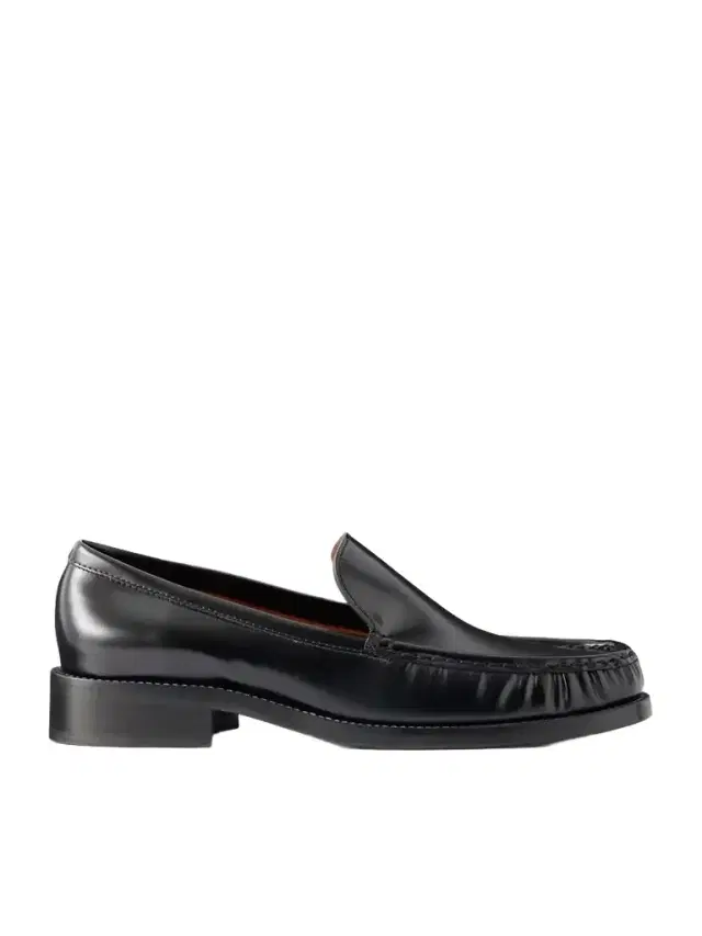 Acne Studios Boafer Debossed Leather Loafers
