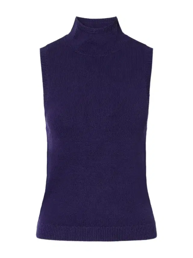 Staud Montclair Knitted Turtleneck Top