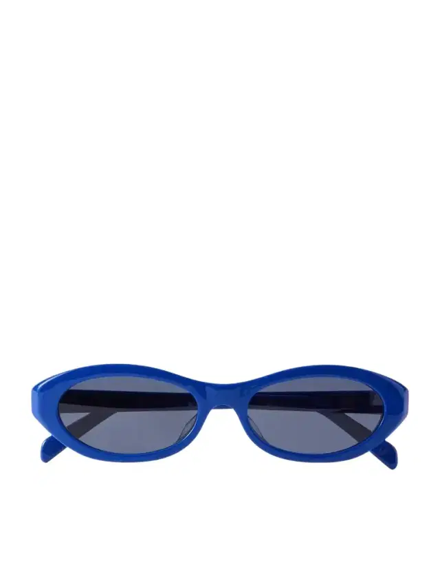 CELINE Eyewear Triomphe Mini Oval-frame Acetate Sunglasses