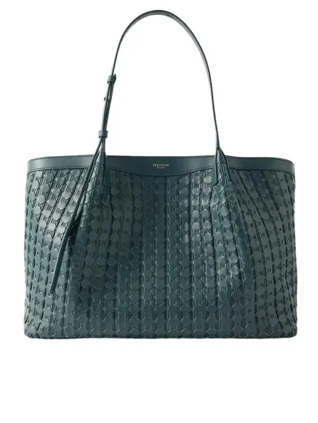 Serapian Secret Mosaico Leather Tote