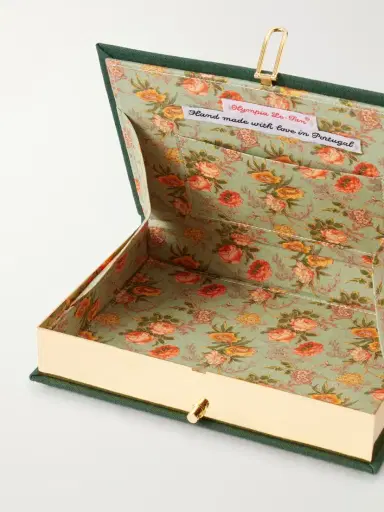 Olympia Le-Tan The Queen Of Cards Embroidered Canvas Clutch | Thumbnail 6