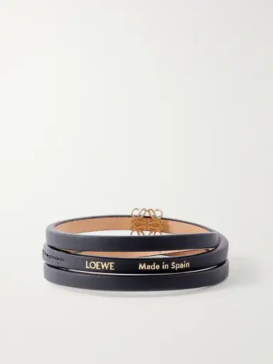 Loewe + Paula's Ibiza Logo-embellished Leather Bracelet | Thumbnail 3 Loewe + Paula's Ibiza Logo-embellished Leather Bracelet | Thumbnail 3