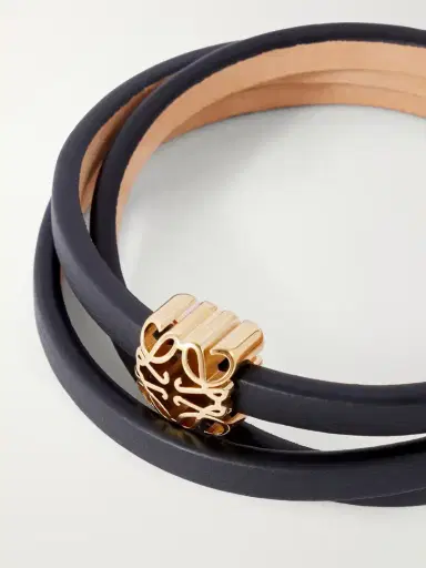Loewe + Paula's Ibiza Logo-embellished Leather Bracelet | Thumbnail 4 Loewe + Paula's Ibiza Logo-embellished Leather Bracelet | Thumbnail 4
