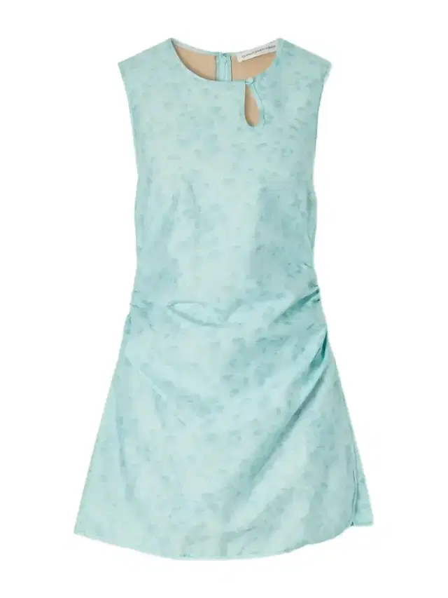 Christopher Esber Light Leak Ruched Jacquard Mini Dress