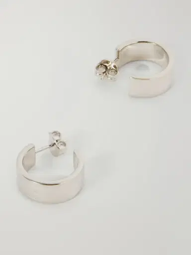 MM6 MAISON MARGIELA Silver-tone Earrings | Thumbnail 4