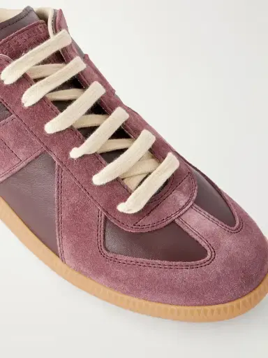 Maison Margiela Replica Suede And Leather Sneakers | Thumbnail 5 Maison Margiela Replica Suede And Leather Sneakers | Thumbnail 5