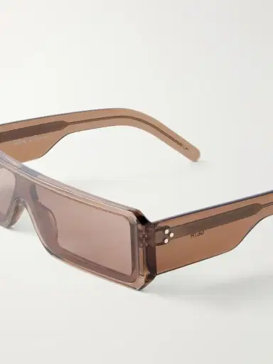 Rick Owens Rectangular Frame Acetate Sunglasses | Thumbnail 4 Rick Owens Rectangular Frame Acetate Sunglasses | Thumbnail 4