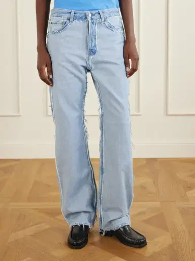 Acne Studios Pazer Mini Skeleton Straight-leg Jeans | Thumbnail 3