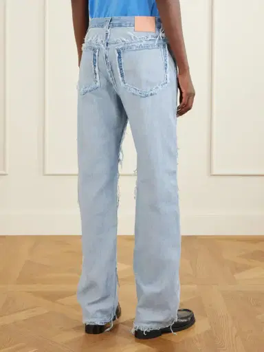 Acne Studios Pazer Mini Skeleton Straight-leg Jeans | Thumbnail 4