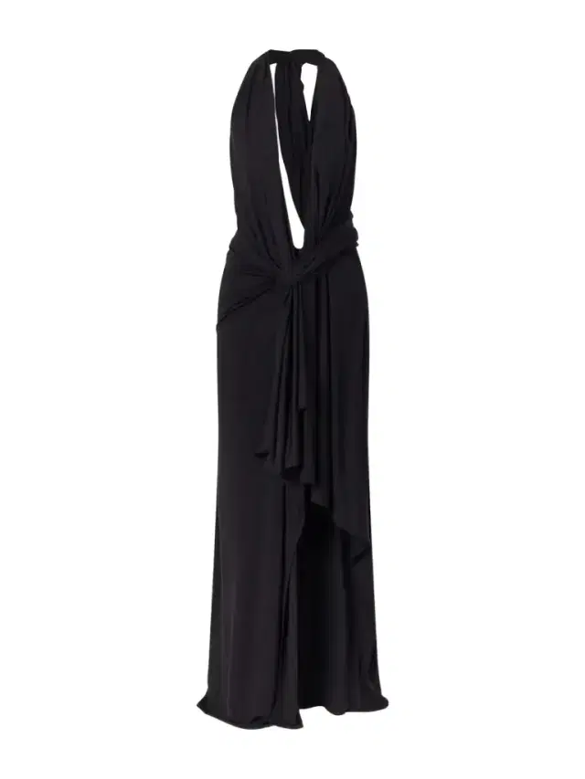Christopher Esber Spire Cascade Twisted Jersey Gown
