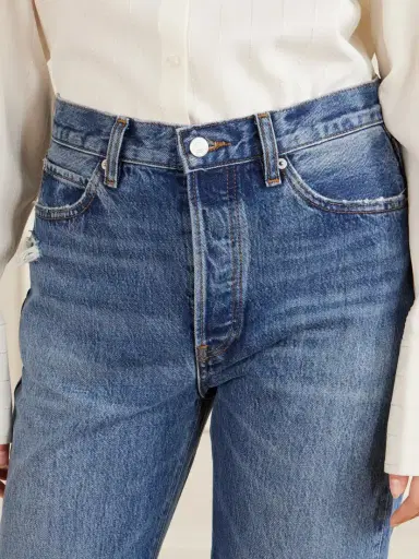 Frame The Vertical Distressed-detail Straight-leg Jeans | Thumbnail 5 Frame The Vertical Distressed-detail Straight-leg Jeans | Thumbnail 5