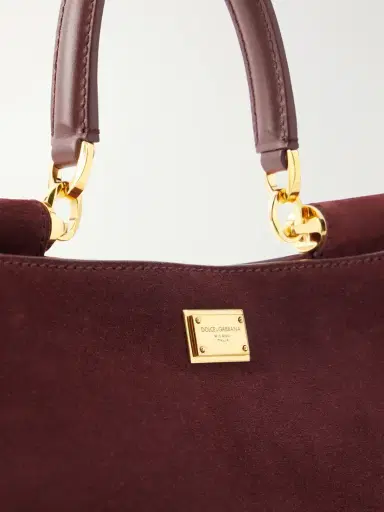 Dolce & Gabbana Vittoria Suede Tote | Thumbnail 5 Dolce & Gabbana Vittoria Suede Tote | Thumbnail 5