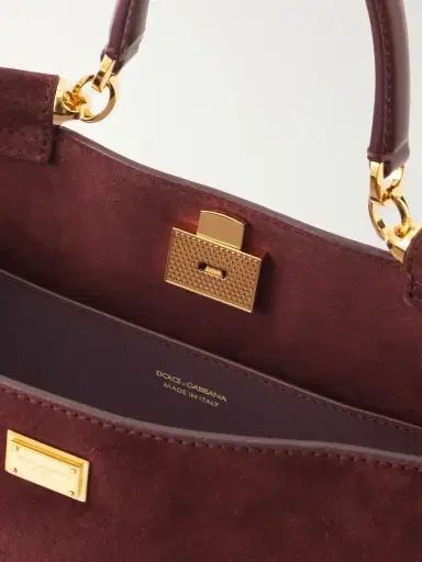 Dolce & Gabbana Vittoria Suede Tote | Thumbnail 6 Dolce & Gabbana Vittoria Suede Tote | Thumbnail 6