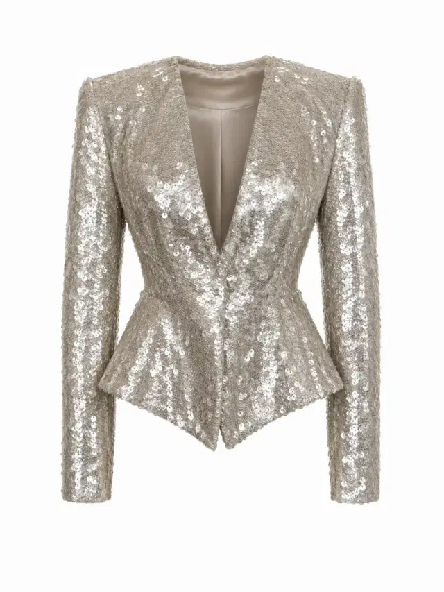 LaQuan Smith Fitted Tailored Blazer