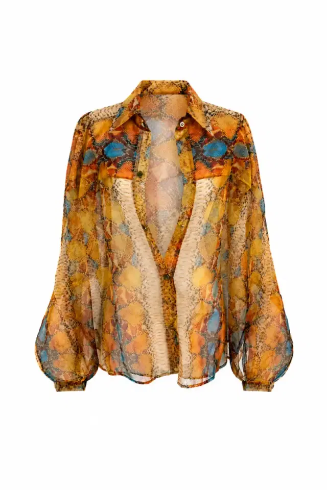 LaQuan Smith Oversized Boyfriend Shirt