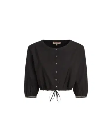 Emporio Sirenuse New Jinny Top with Peony Embroidery | Thumbnail 1