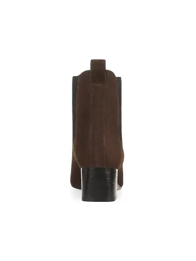 Veronica Beard Women's Astra Suede Chelsea Short Booties | Thumbnail 3