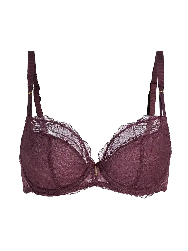 Chantelle Women's Lace Underwire Bra - Cardinal