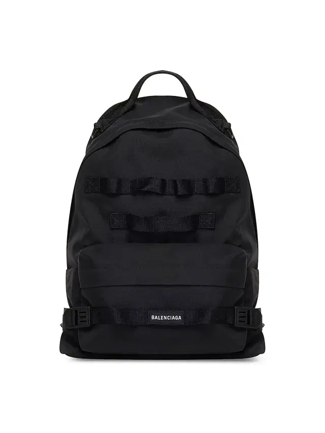 Balenciaga Men's Army Medium Multicarry Backpack - Black