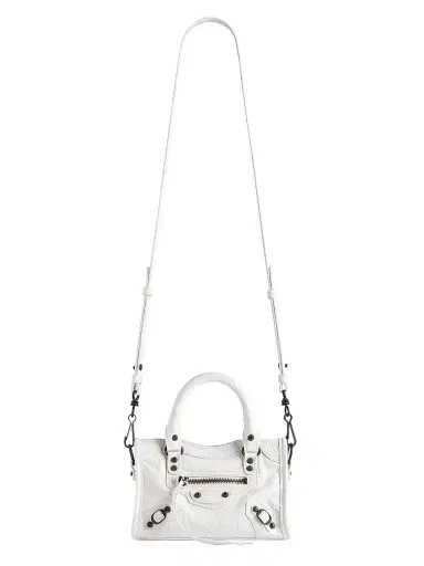 Balenciaga Women's Le City Nano Bag - White | Thumbnail 5 Balenciaga Women's Le City Nano Bag - White | Thumbnail 5