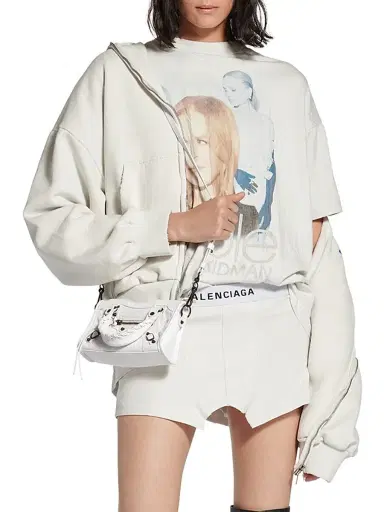 Balenciaga Women's Le City Nano Bag - White | Thumbnail 1 Balenciaga Women's Le City Nano Bag - White | Thumbnail 1
