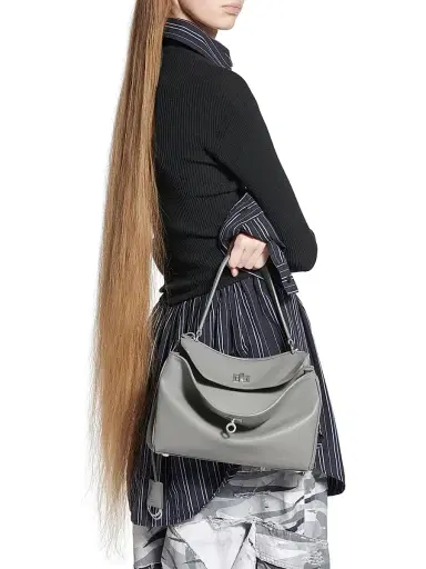 Balenciaga Women's Rodeo Small Top Handle Bag - Cloud Grey | Thumbnail 2