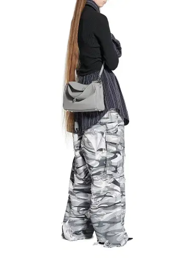 Balenciaga Women's Rodeo Small Top Handle Bag - Cloud Grey | Thumbnail 8