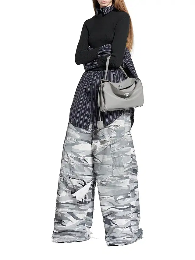 Balenciaga Women's Rodeo  Top Handle Bag - Cloud Grey