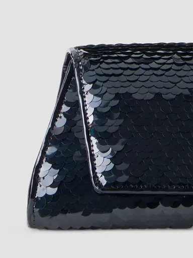 Akris Women's Anouk Small Seqiun Trapezoid Clutch | Thumbnail 4