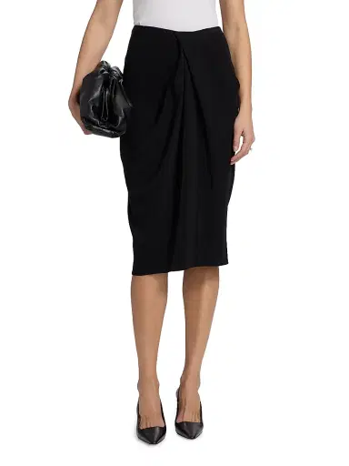 Co Women's Draped Midi-Skirt | Thumbnail 3