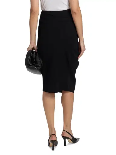 Co Women's Draped Midi-Skirt | Thumbnail 5