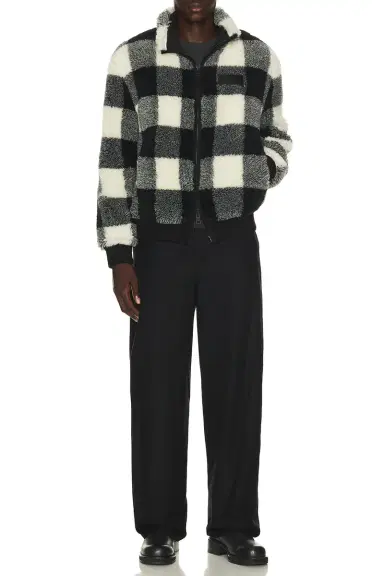 Givenchy Gingham Fleece Blouson | Thumbnail 3