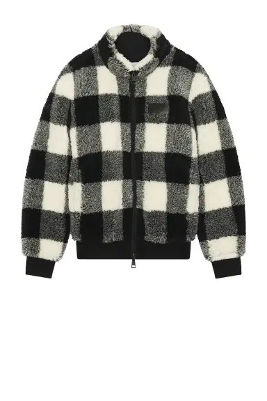 Givenchy Gingham Fleece Blouson | Thumbnail 4