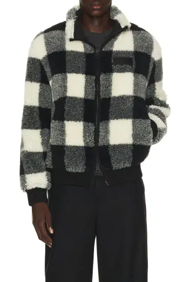 Givenchy Gingham Fleece Blouson | Thumbnail 1