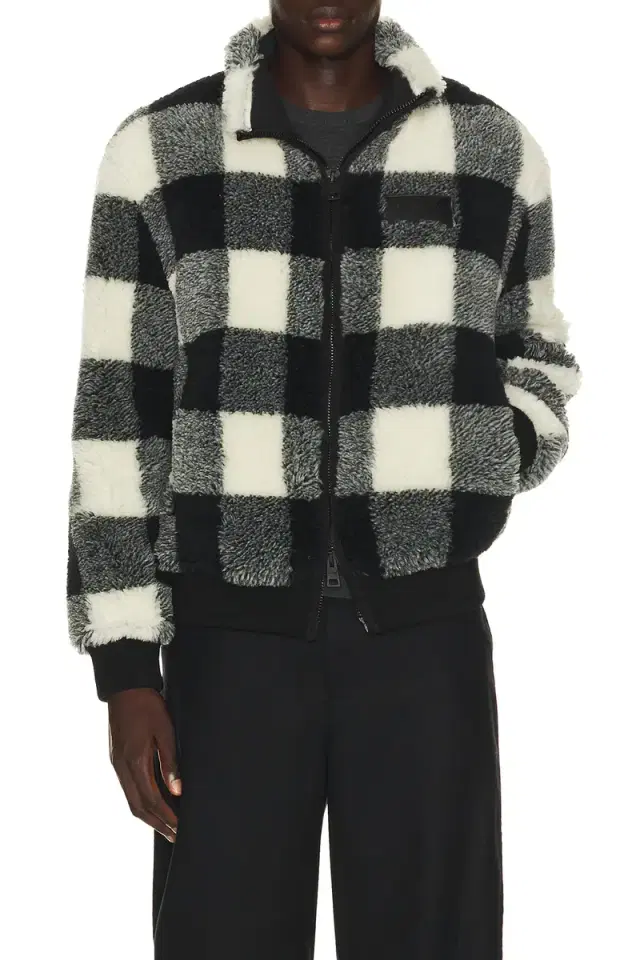 Givenchy Gingham Fleece Blouson