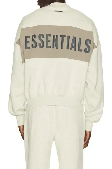 Fear of God Essentials Cropped Relaxed Panelled Sweatshirt | Thumbnail 2
