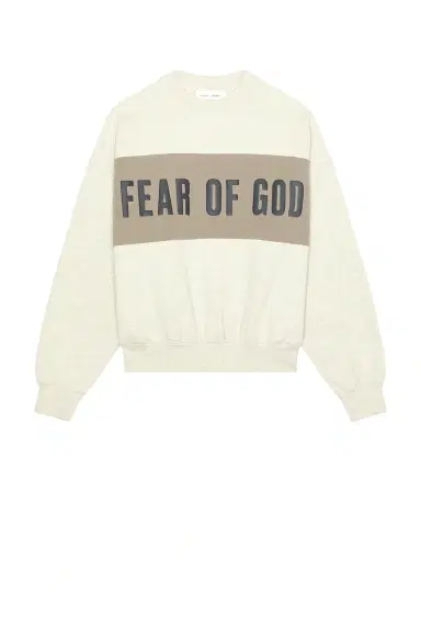 Fear of God Essentials Cropped Relaxed Panelled Sweatshirt | Thumbnail 4