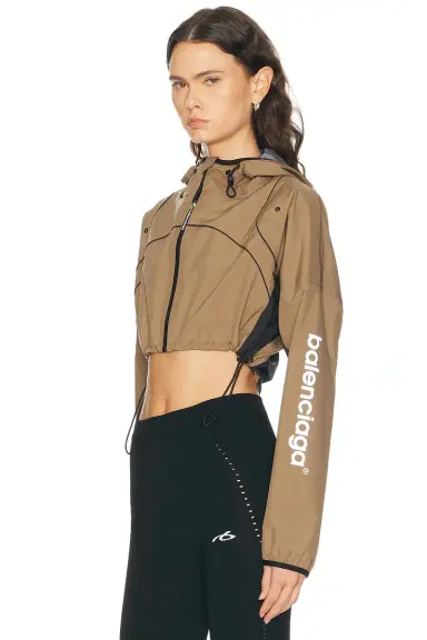 Balenciaga Athletic Cropped Jacket | Thumbnail 3 Balenciaga Athletic Cropped Jacket | Thumbnail 3