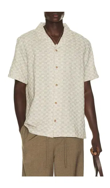 Marine Layer Dobby Resort Shirt | Thumbnail 1
