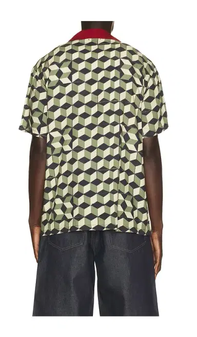 Brixton x Burger She Wrote Short Sleeve Shirt | Thumbnail 2