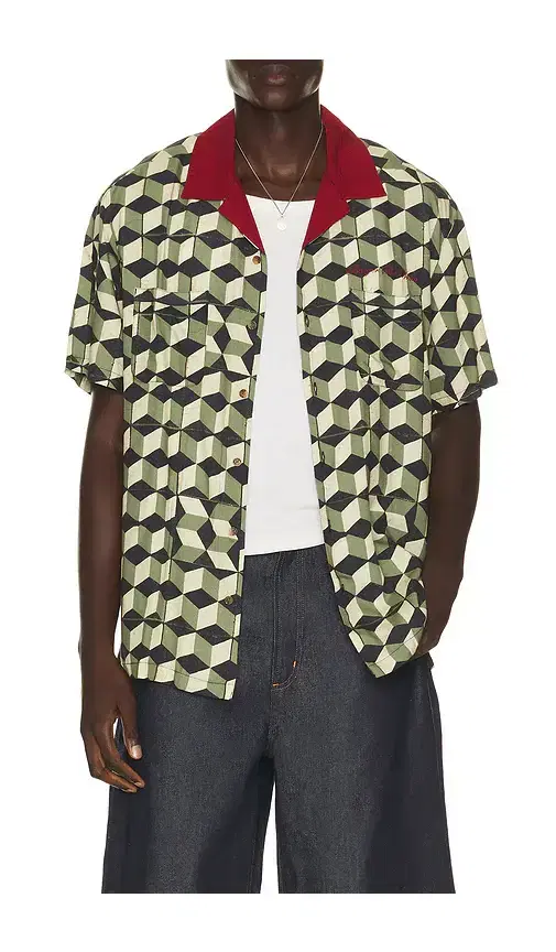 Brixton x Burger She Wrote Short Sleeve Shirt