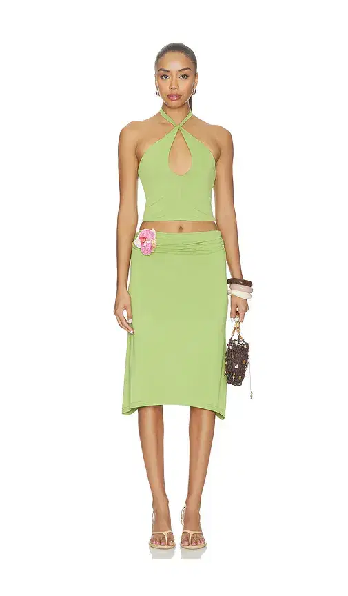 MORE TO COME Everlane Midi Skirt Set
