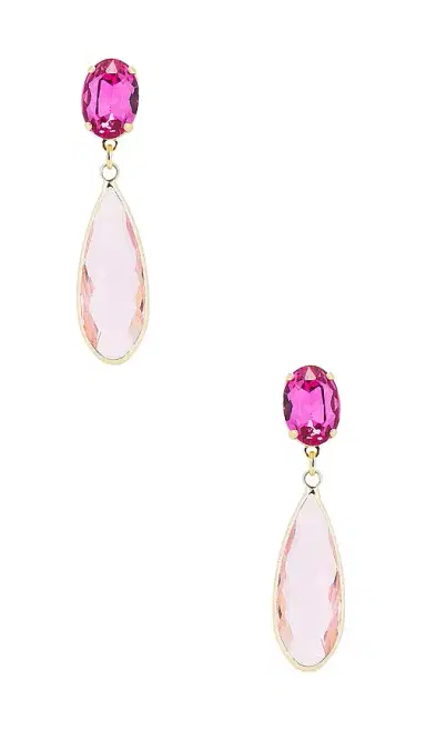 Anton Heunis Omega Clasp Colour Drop Earrings | Thumbnail 1 Anton Heunis Omega Clasp Colour Drop Earrings | Thumbnail 1