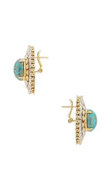 Anton Heunis Stud With Clip Oval Earrings | Thumbnail 2 Anton Heunis Stud With Clip Oval Earrings | Thumbnail 2