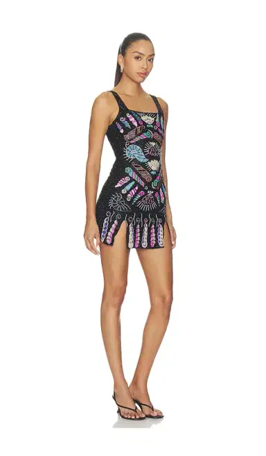 Oceanus Dream Shell Mini Dress | Thumbnail 2